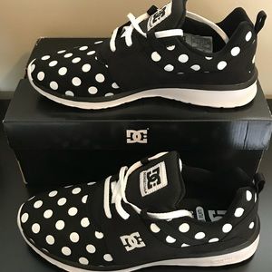 DC women’s polka dot sneakers